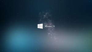 白いWindows 10ロゴの4K壁紙