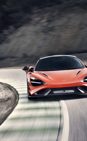 765 LT レッド マクラーレン iPhone — Moto Pad 70 壁紙