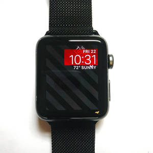 Apple Watch メタルメッシュ仕上げ 壁紙 — Apple Watch 壁紙