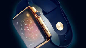Apple Watch 高級ゴールドベゼルの壁紙 — Apple Watch 壁紙