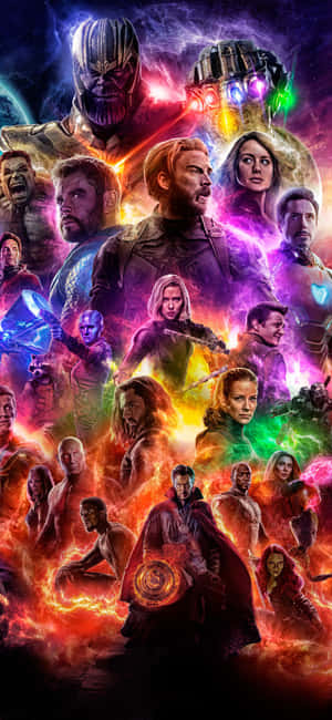 iPhone Xs Marvel's Avengers 背景 — iPhone 15 壁紙
