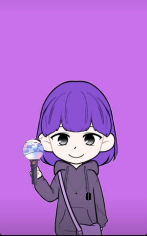 ARMYガール かわいい iPhone 壁紙 — Galaxy Tab S9 FE 壁紙
