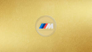 BMW Mロゴ ゴールド — BMW 壁紙