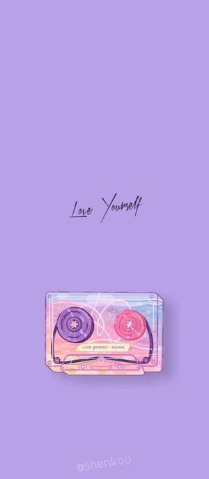 BTS Aesthetic Love Yourself カセットテープ — 방탄소년단 감성 壁紙