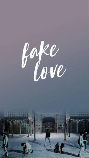 BTS Fake Love グラデーションフェード — BTS 壁紙