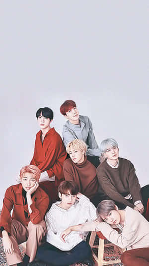 BTS iPhone背景 — Bts グループ写真 GIF 壁紙