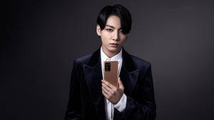 BTS ジョングク 美しいスマホモデル — 방탄소년단 감성 壁紙