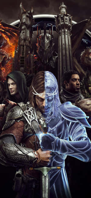 Iphone X Shadow Of Mordor Background — iPhone 17 Pro Max 壁紙