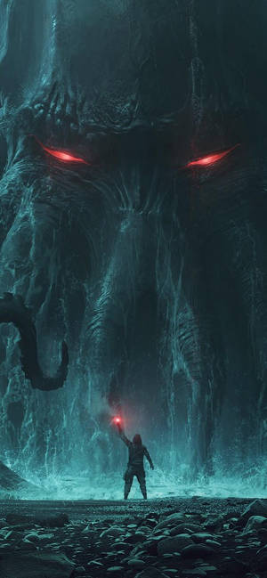 Cthulhu iPhone 11 Pro Max 壁紙 — iPhone 15 Plus 壁紙