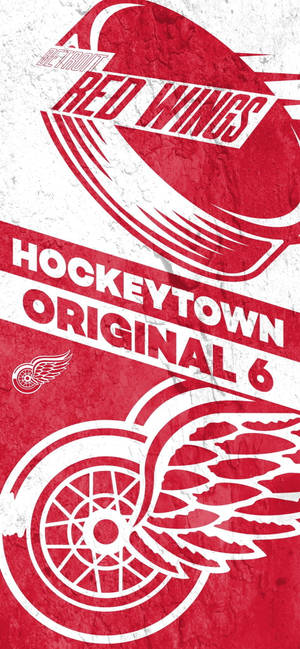 Detroit Red Wings Hockey Town 壁紙 — iPhone 17 壁紙