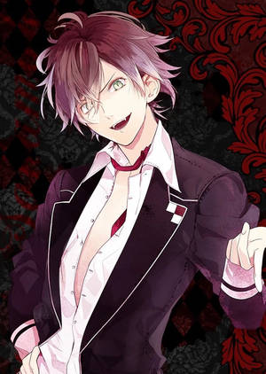 Diabolik Lovers アヤト 赤いポスター 壁紙 — OnePlus Pad Go 2 壁紙
