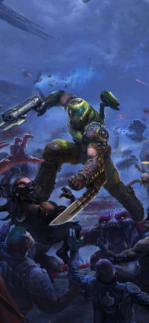 Doom Eternal iPhone — Redmi Note 15 Pro 壁紙