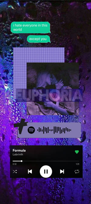 Euphoria On Spotify壁紙 — iPhone 16 Pro Max 壁紙