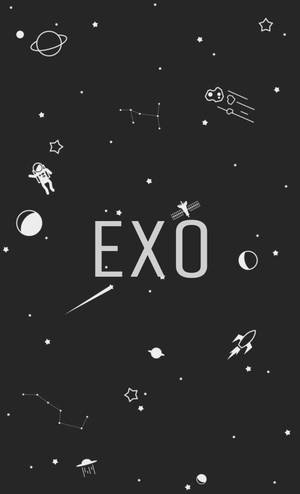 EXO 銀河ファンアート壁紙 — ギャラクシー Tab S 壁紙