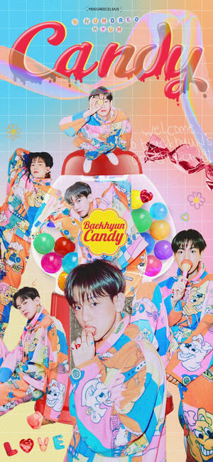 EXO ベクヒョン Candyの壁紙