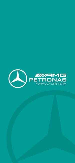 F1 iPhone AMG ペトロナス ティール ロゴ — Samsung S23 壁紙