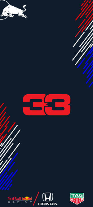 F1 iPhone Max Verstappen 33番 — Honor Magic8 RSR Porsche Design 壁紙