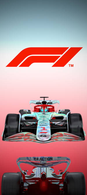 F1アイフォンロゴグラデーションバックグラウンド — Pixel 11 壁紙
