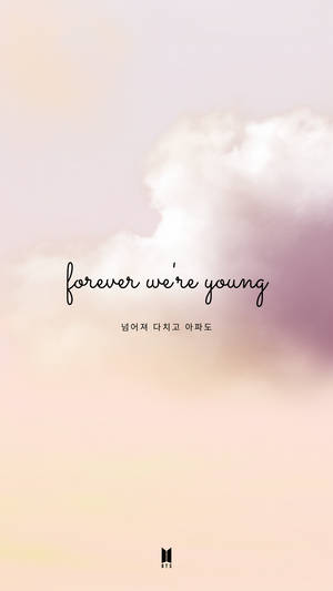 Forever Young BTS エステティック — 방탄소년단 감성 壁紙