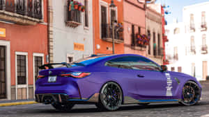 BMW、パフォーマンス、M4、紫、Forza Horizon 5、Forza、ドイツ車 — BMW 壁紙