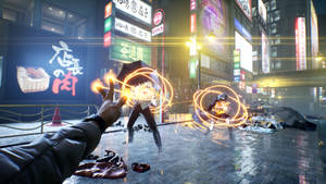 Ghostwire Tokyo ゲームプレイ壁紙