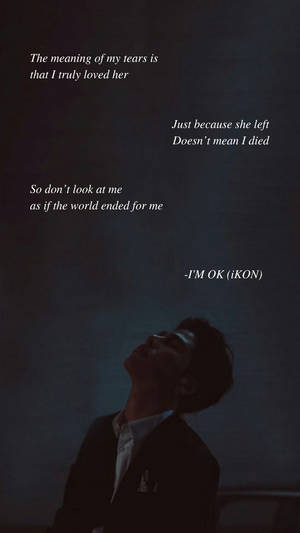 I'm Okay iKON 歌詞 — Kpop GIF 壁紙