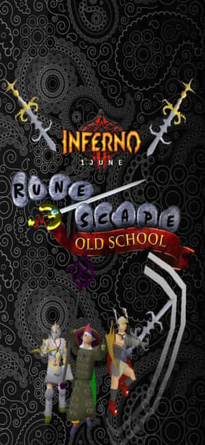 iPhone X Runescape Oldschool背景 — Realme C100x 壁紙