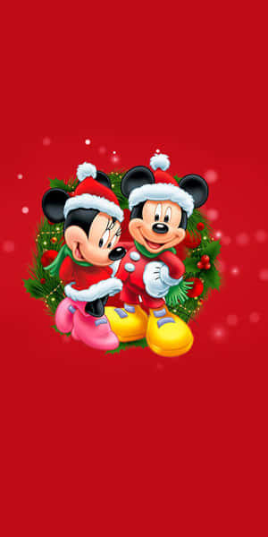 ディズニークリスマスiPad — 18:9 壁紙