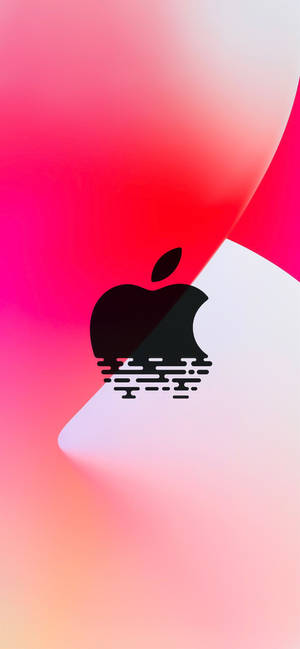 赤いAppleロゴ iPhone 12 壁紙 — iPhone 13 Mini 壁紙