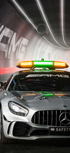 iPhone X AMG GT-R 背景 — iPhone 14 Plus 壁紙