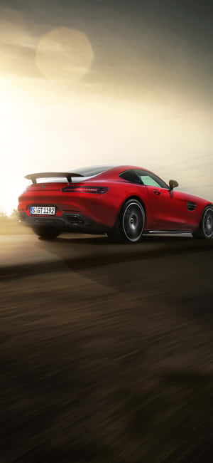 iPhone X AMG GT-R 背景 — Honor Play 壁紙
