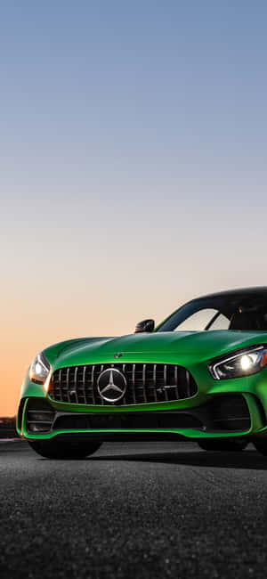 iPhone X AMG GT-R 背景 — Oppo Find X10 E 壁紙