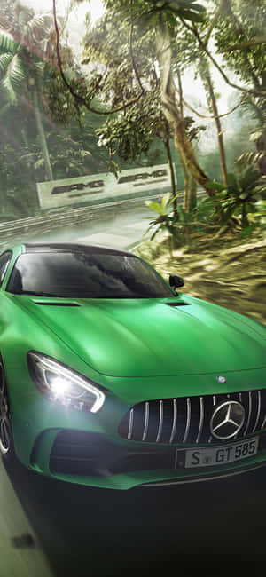 iPhone X AMG GT-R 壁紙 — Honor Play20A 壁紙