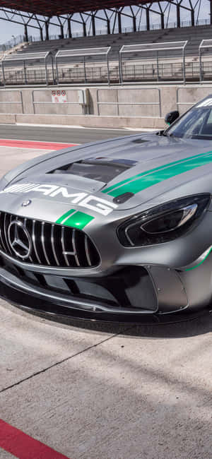 iPhone X AMG GT-R 背景 — Tecno Camon 壁紙