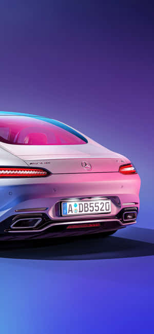 iPhone X AMG GT-R 背景 — iPhone X 壁紙