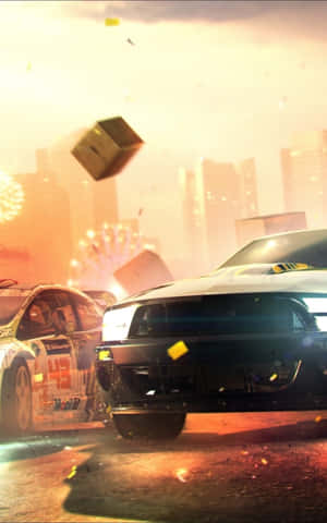 iPhone X Dirt Showdown 背景 — Pixel Tablet 壁紙