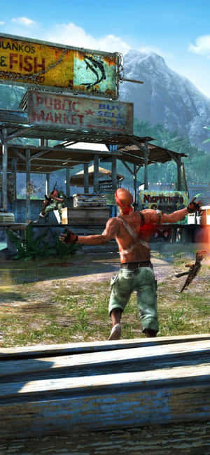 iPhone X Far Cry 3 背景 — Nubia Focus 2 Ultra 壁紙