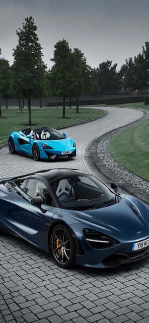 iPhone X McLaren 720s 背景 — Oppo Reno16 FS 壁紙