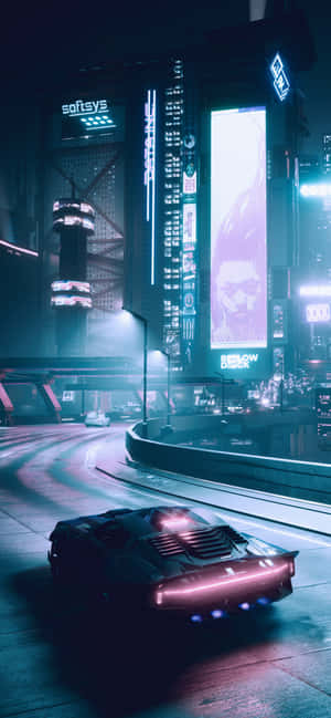 iPhone X Cyberpunk 2077 背景 — Vivo T4 Lite 壁紙