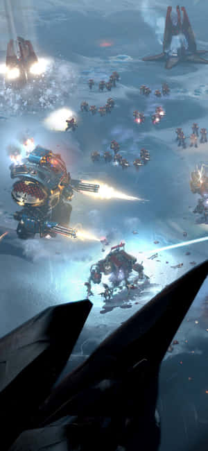 iPhone XS Dawn Of War III 背景 — Galaxy XCover7 Pro 壁紙