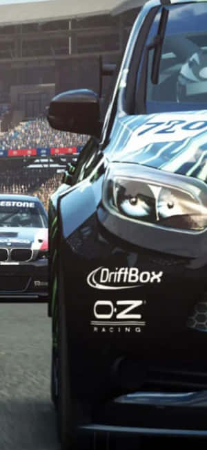 iPhone Xs Grid Autosport 背景 — Oppo F 壁紙
