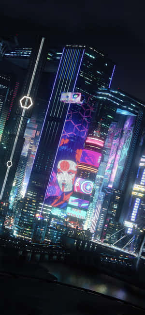 iPhone XS Max サイバーパンク2077 背景 — ギャラクシーA17 壁紙