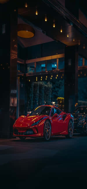 iPhone Xs Max Ferrari 背景 — Realme C 壁紙
