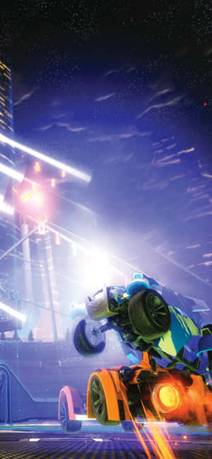 iPhone XS Max Rocket League 背景 — Honor X 壁紙