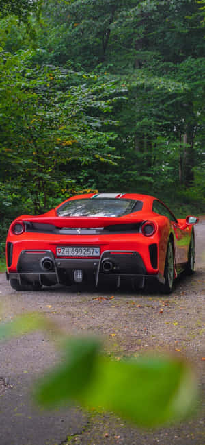 iPhone Xs Max Ferrari 背景 — RedMagic 10 Air 壁紙