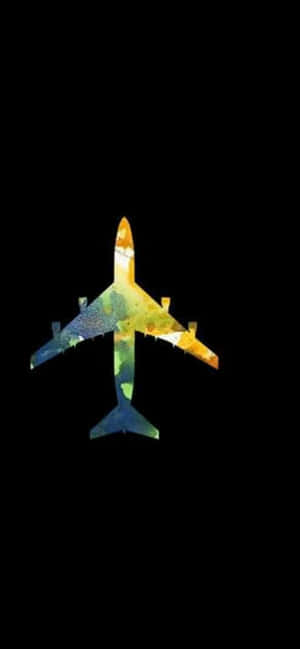 iPhone Xs Max 小型飛行機 背景 — iPhone 14 Plus 壁紙