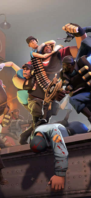 iPhone XS Team Fortress 2 背景 — Vivo X500 Pro Max 壁紙