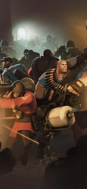 iPhone Xs Team Fortress 2背景 — Vivo Y500 壁紙