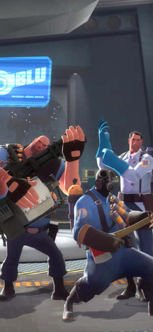iPhone Xs Team Fortress 2 背景 — Vivo Y600 Pro 壁紙