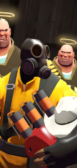 iPhone XS Team Fortress 2 背景 — iPhone 14 Pro 壁紙
